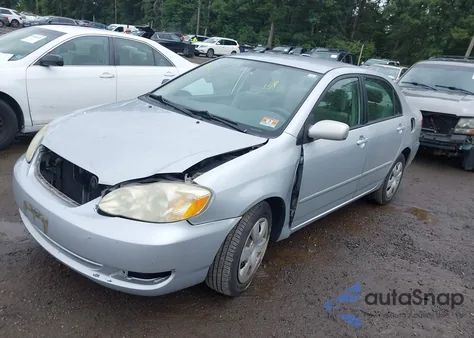 2006 Toyota Corolla Le z USA, uszkodzony, nr VIN 2T1BR32EX6C615808